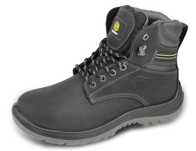 Steel Toe Cap Ankle Boot Black