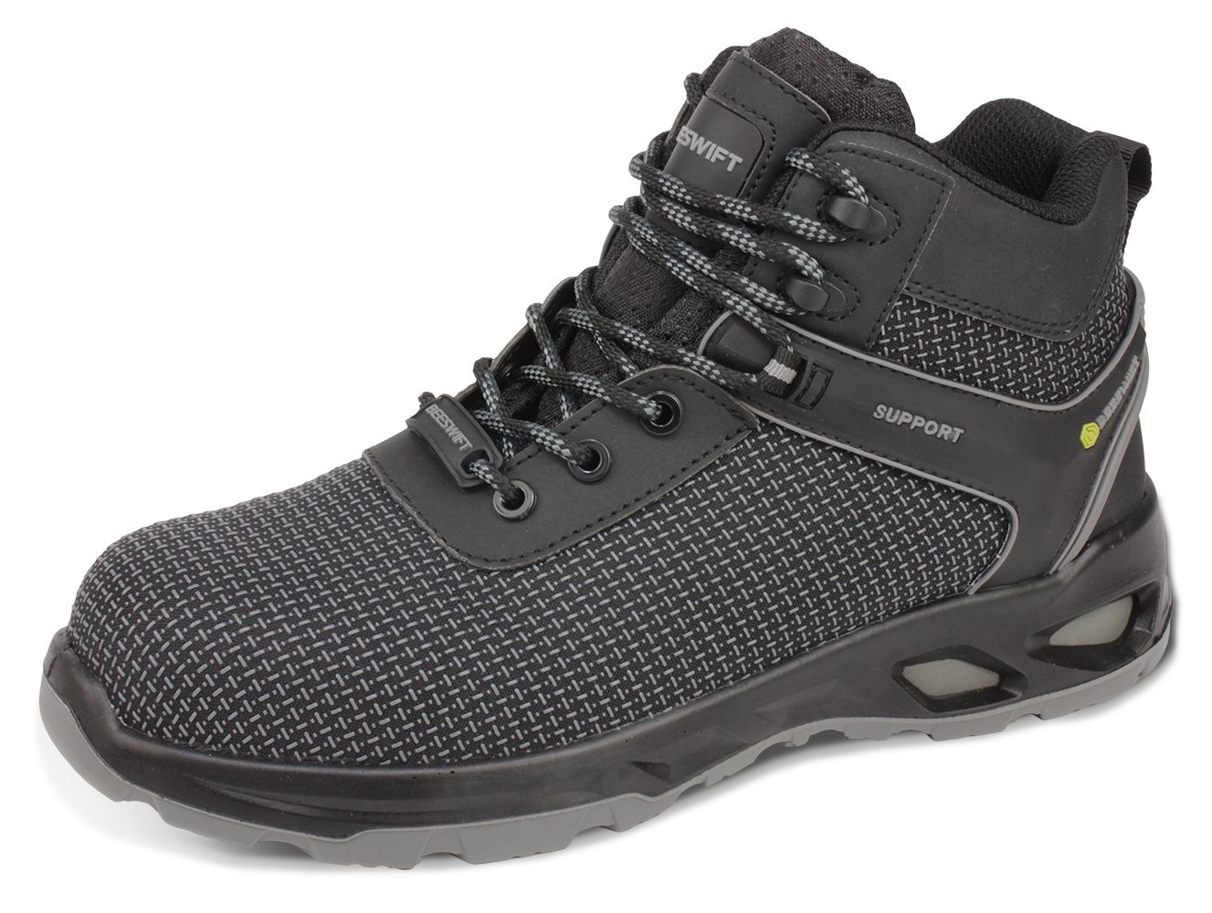 Himley Tpu Tek Composite Mid Lightweight Safety Work Boot S3S Black