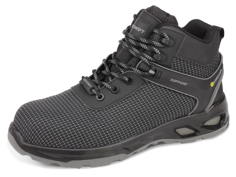 Himley Tpu Tek Composite Mid Lightweight Safety Work Boot S3S Black