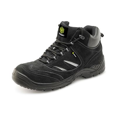 Safety Trainer Boot Black