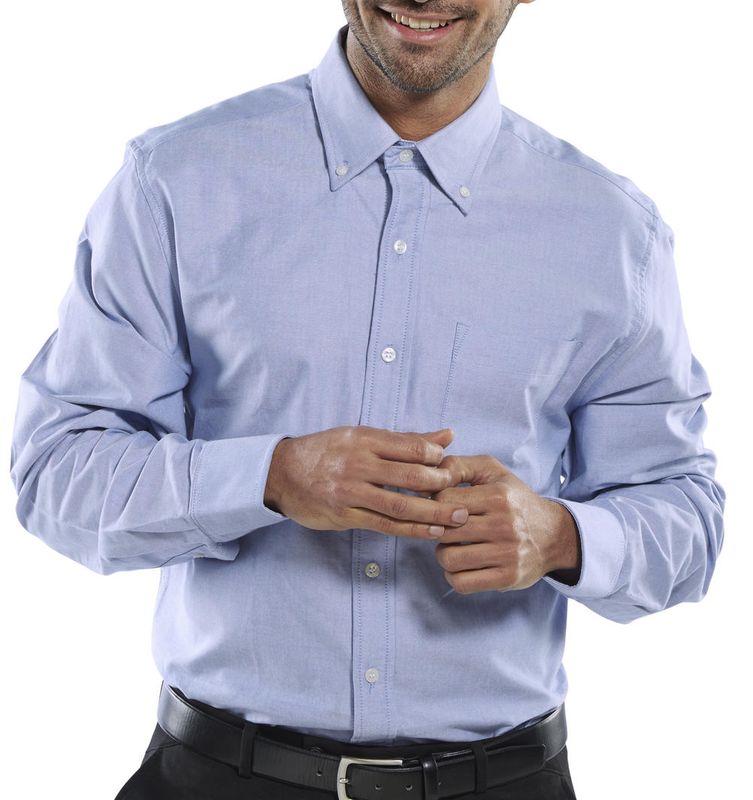 Oxford Shirt Long Sleeve Blue
