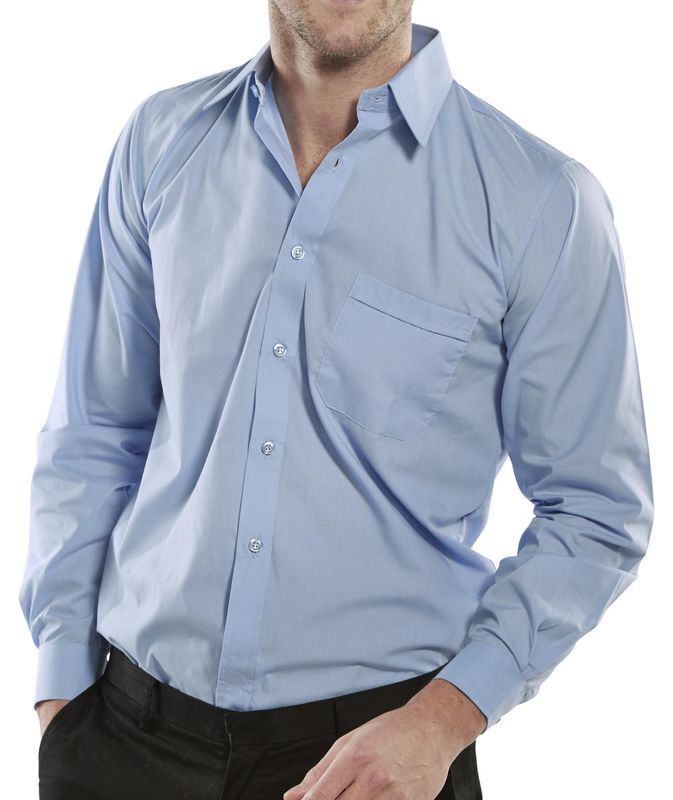 Classic Shirt Long Sleeve Blue