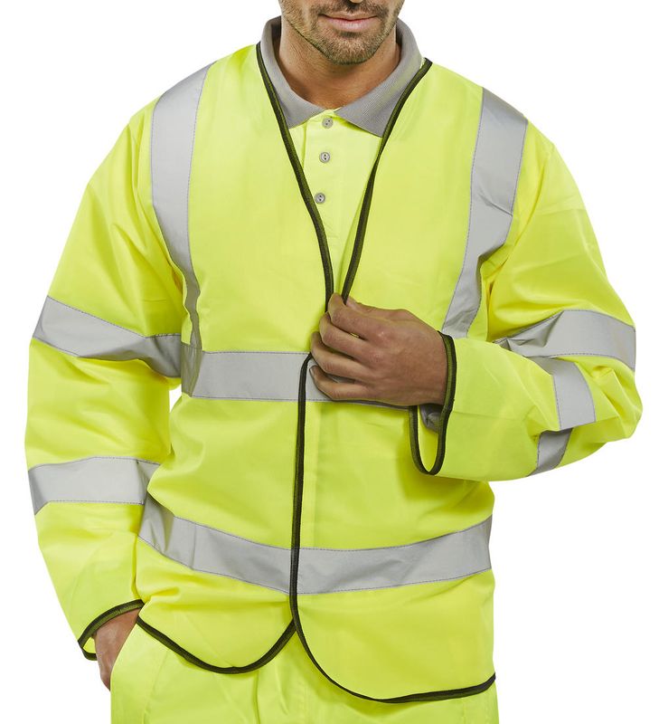 Hi-Vis Long Sleeve Jerkin