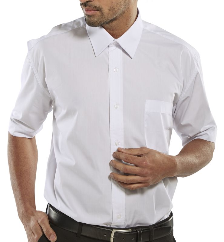 Classic Shirt Short Sleeve White