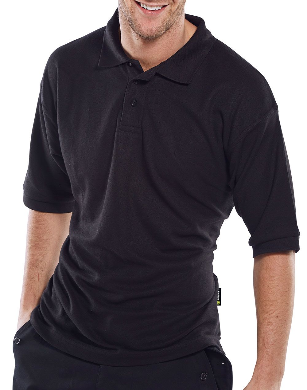 Standard Polo Shirt Black
