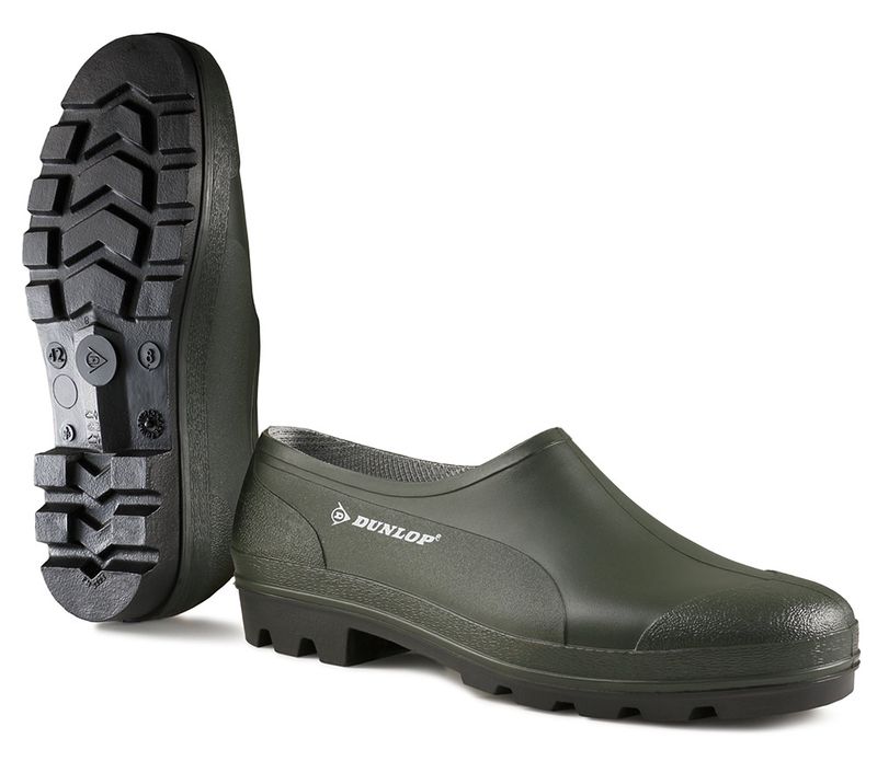Dunlop Wellie Shoe Green