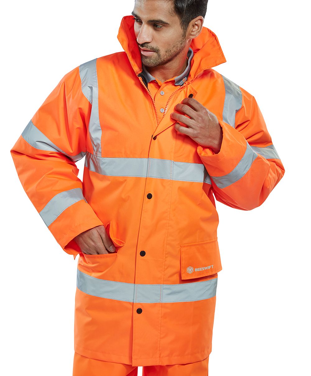 Constructor Hi-Vis Jacket Orange