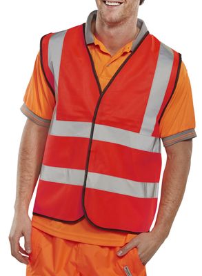 Hi-Vis Vest Red