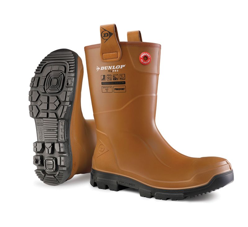 Dunlop Purofort Rigpro Full Safety Boot Unlined