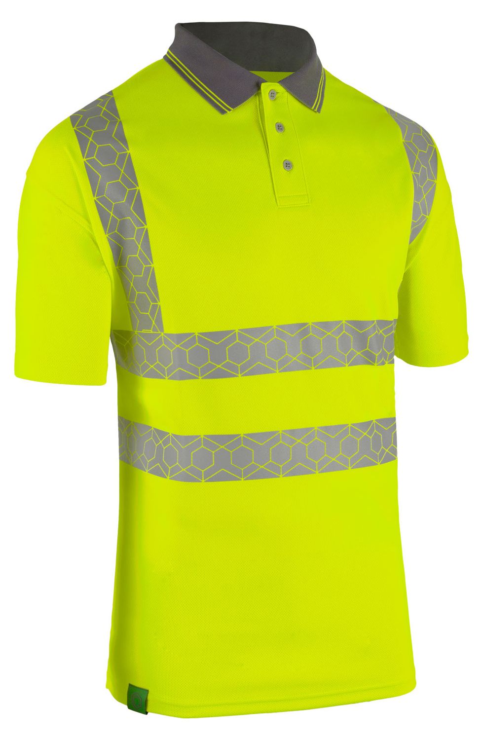Envirowear Hi-Vis Short Sleeve Recyclable Polo Shirt