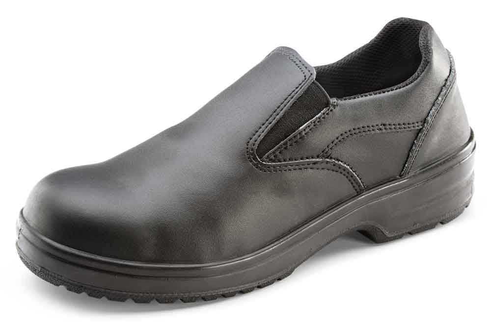 Ladies Slip On Shoe Black