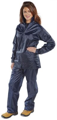 Nylon Weatherproof Suit Navy