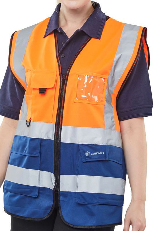 Hi-Vis Two Tone Executive ID Vest