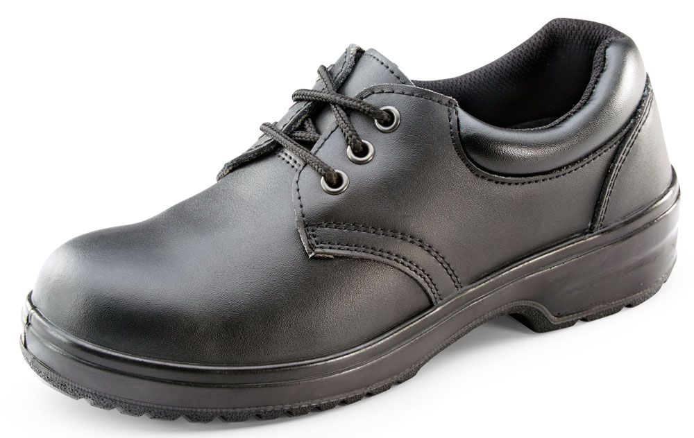 Ladies Tie Shoe Black