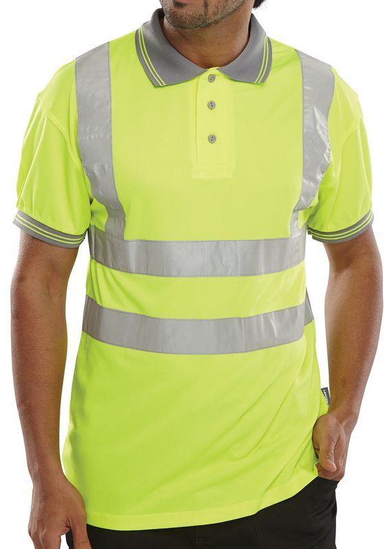 Short Sleeve Hi-Vis Polo Shirt