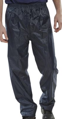 Nylon Trousers Navy