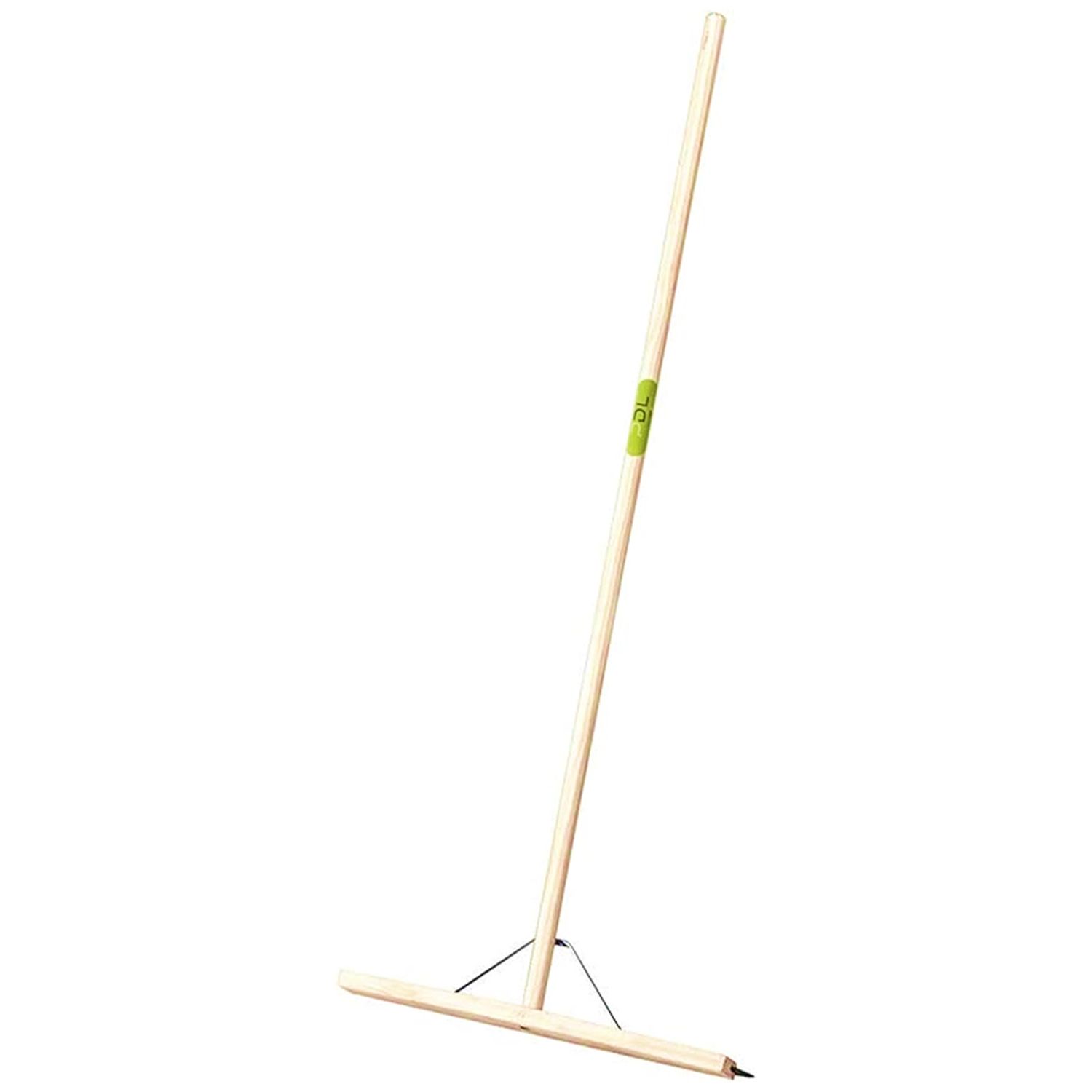 Industrial Rubber Floor Squeegee 24" (600mm) with Wooden Handle and Bracket - Efficient Cleaning for Oil, Water, and Liquid Spills, Size Name: Entire Squeegee