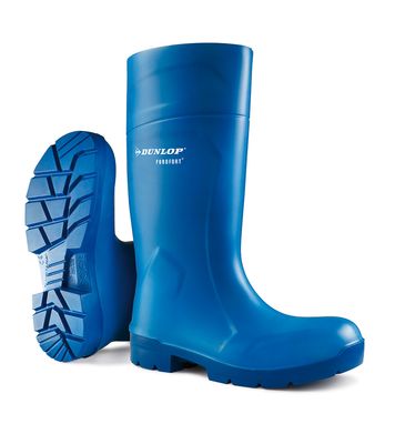 Dunlop Purofort Multigrip Safety Wellingtons (Blue)