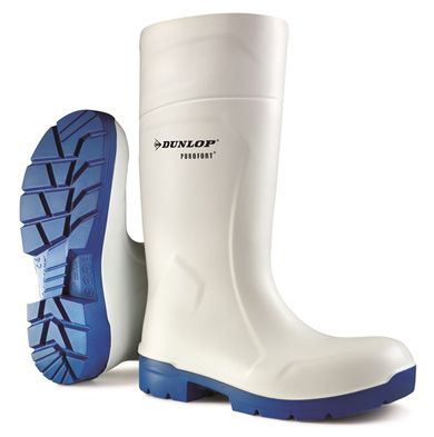 Dunlop Purofort Multigrip Safety Wellingtons (White)