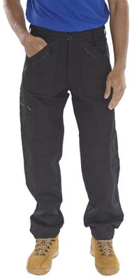 Action Work Trousers (Black)