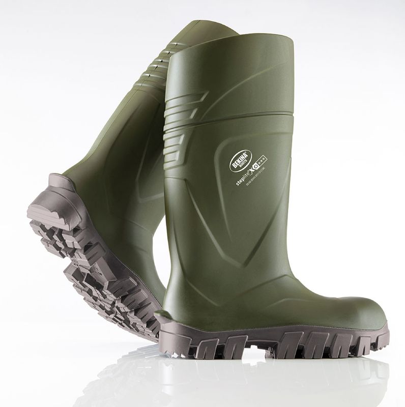 Bekina Steplite X Thermoprotec Full Safety Non Metalic Wellingtons S5 (Green)