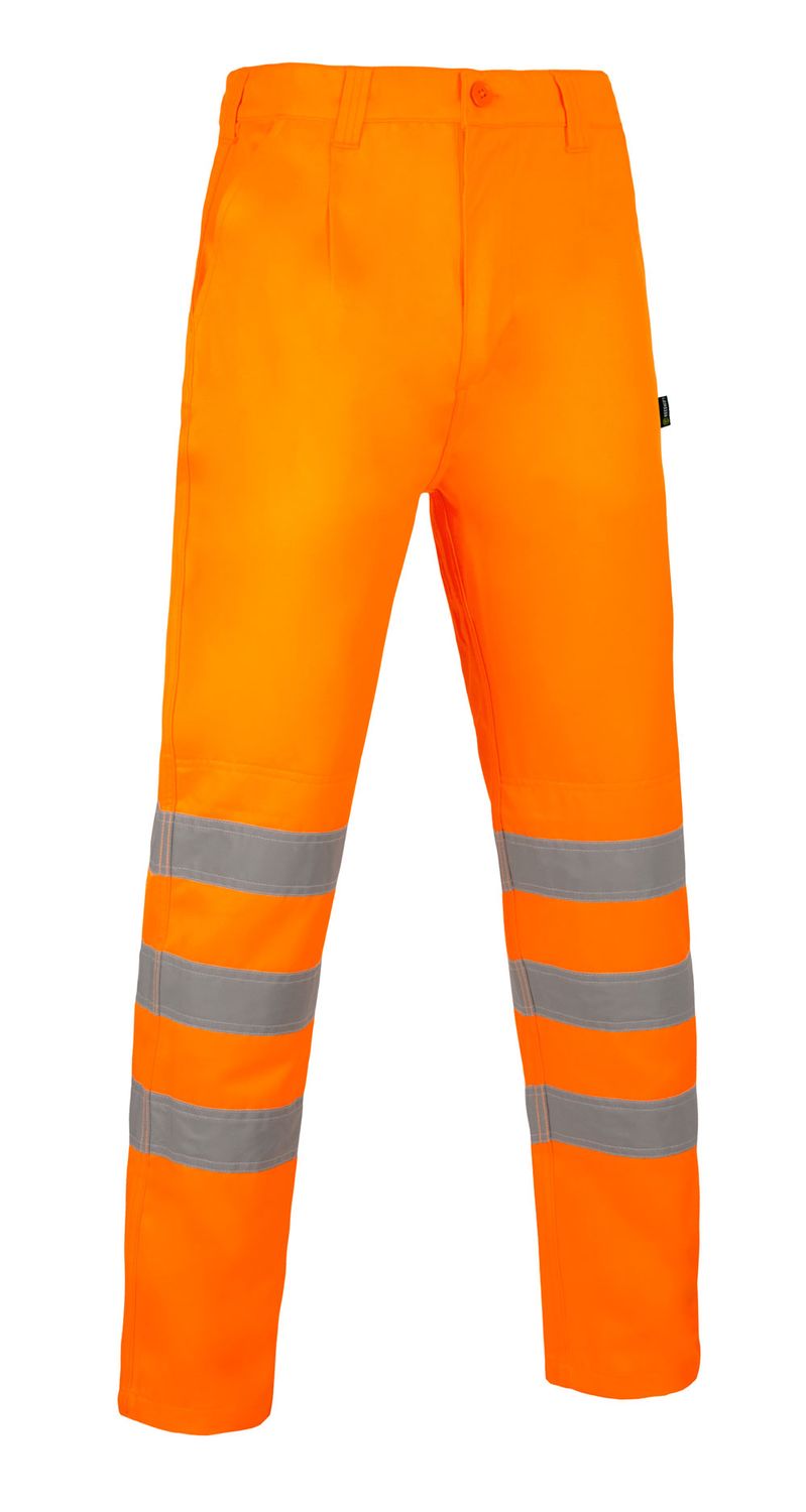 Vital Hi-Vis Rail Spec Trousers (Orange)