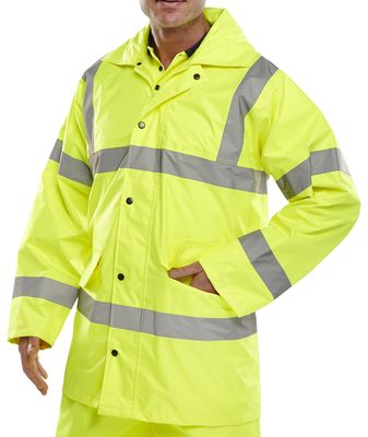 Hi-Vis Lightweight Jacket (Saturn Yellow)