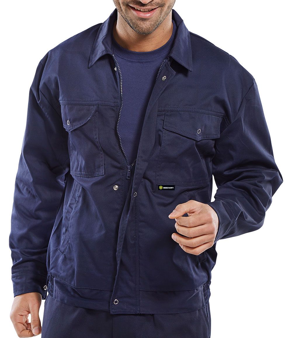 Super Drivers Jacket (Navy Blue)