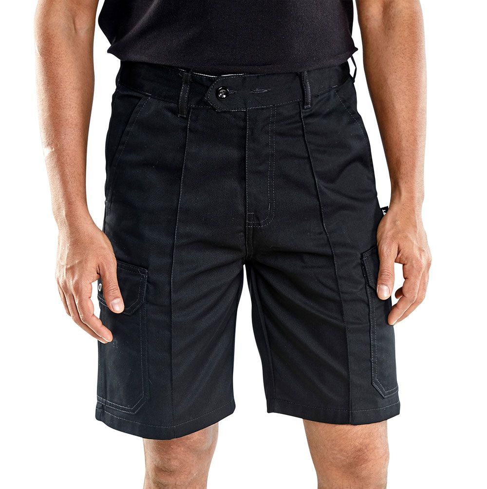 Cargo Pocket Shorts (Black)