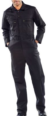 Heavyweight Boilersuit (Black)