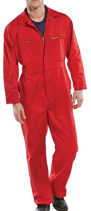Heavyweight Boilersuit (Red)