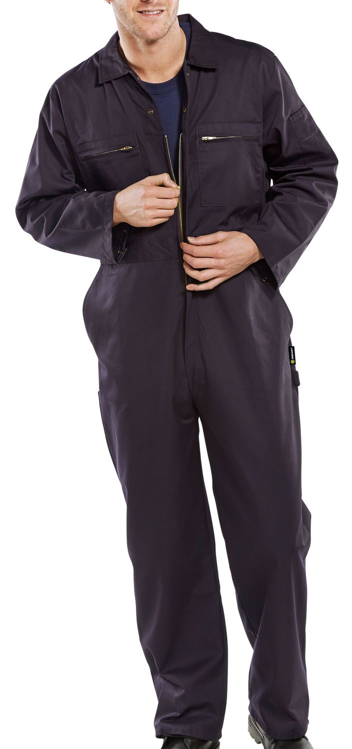 Heavyweight Boilersuit (Navy Blue)