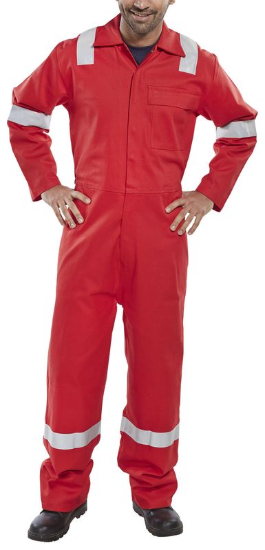 Nordic Design Fire Retardant Boilersuit (Red)