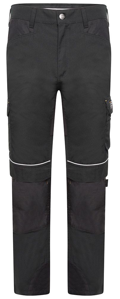 JCB Workwear Trade Hybrid Stretch Trousers (Black)