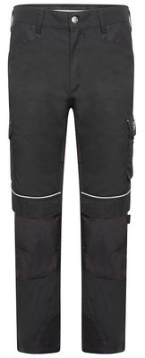 JCB Workwear Trade Hybrid Stretch Trousers (Black)