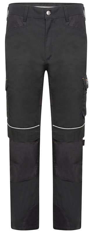 JCB Workwear Trade Hybrid Stretch Trousers (Black)