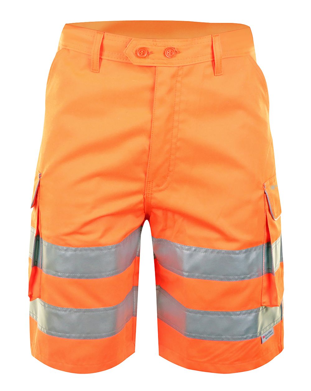 Hi-Vis Rail Spec Shorts (Orange)