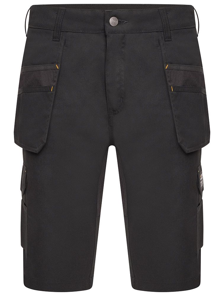 JCB Workwear Trade Hybrid Stretch Shorts (Black)
