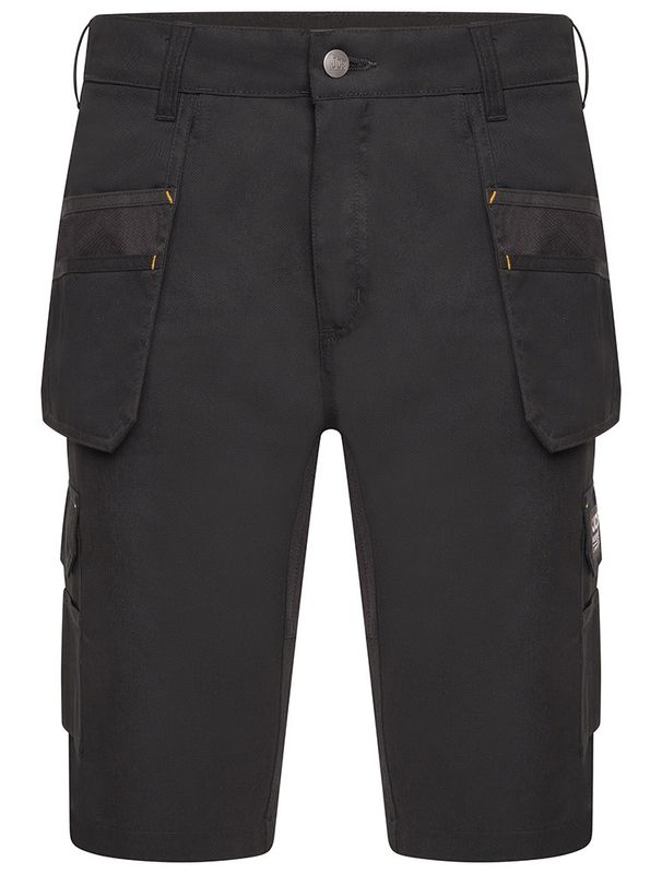 JCB Workwear Trade Hybrid Stretch Shorts (Black)