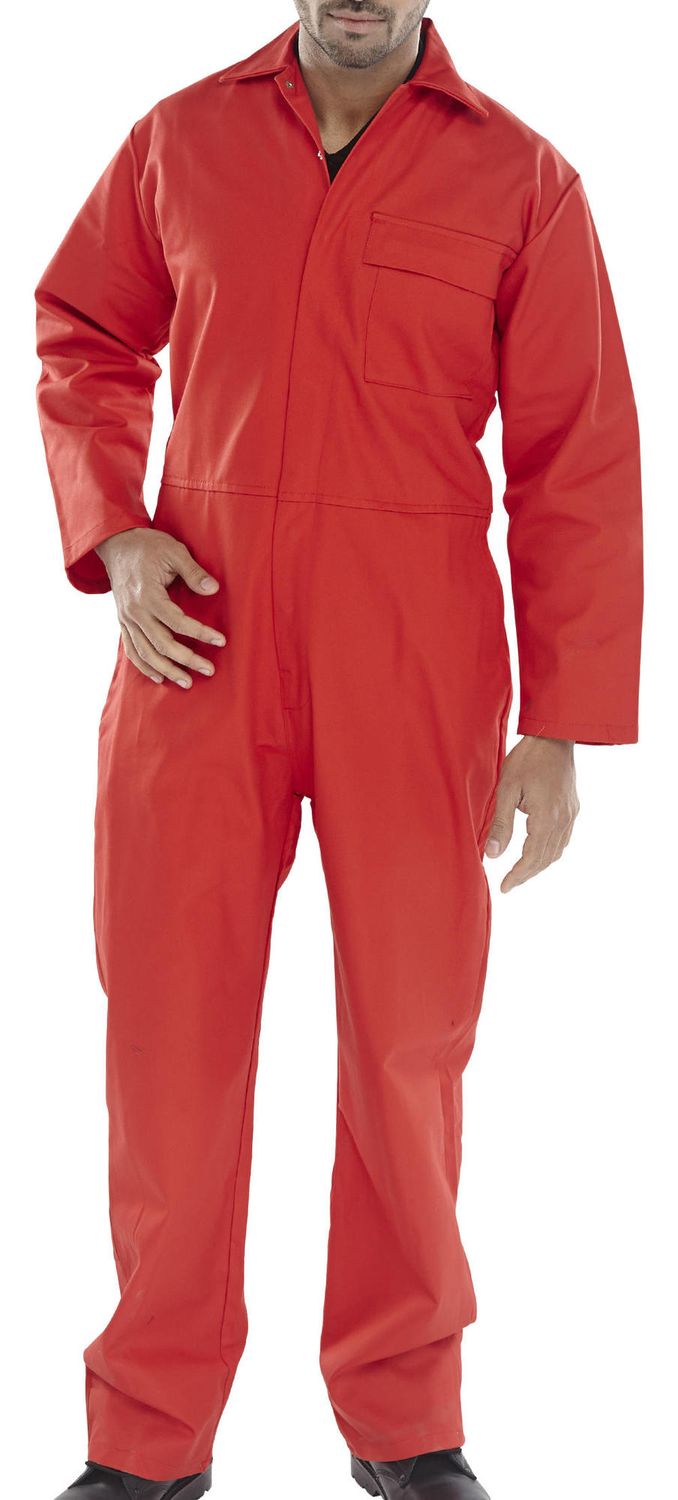 Fire Retardant Boilersuit (Red)