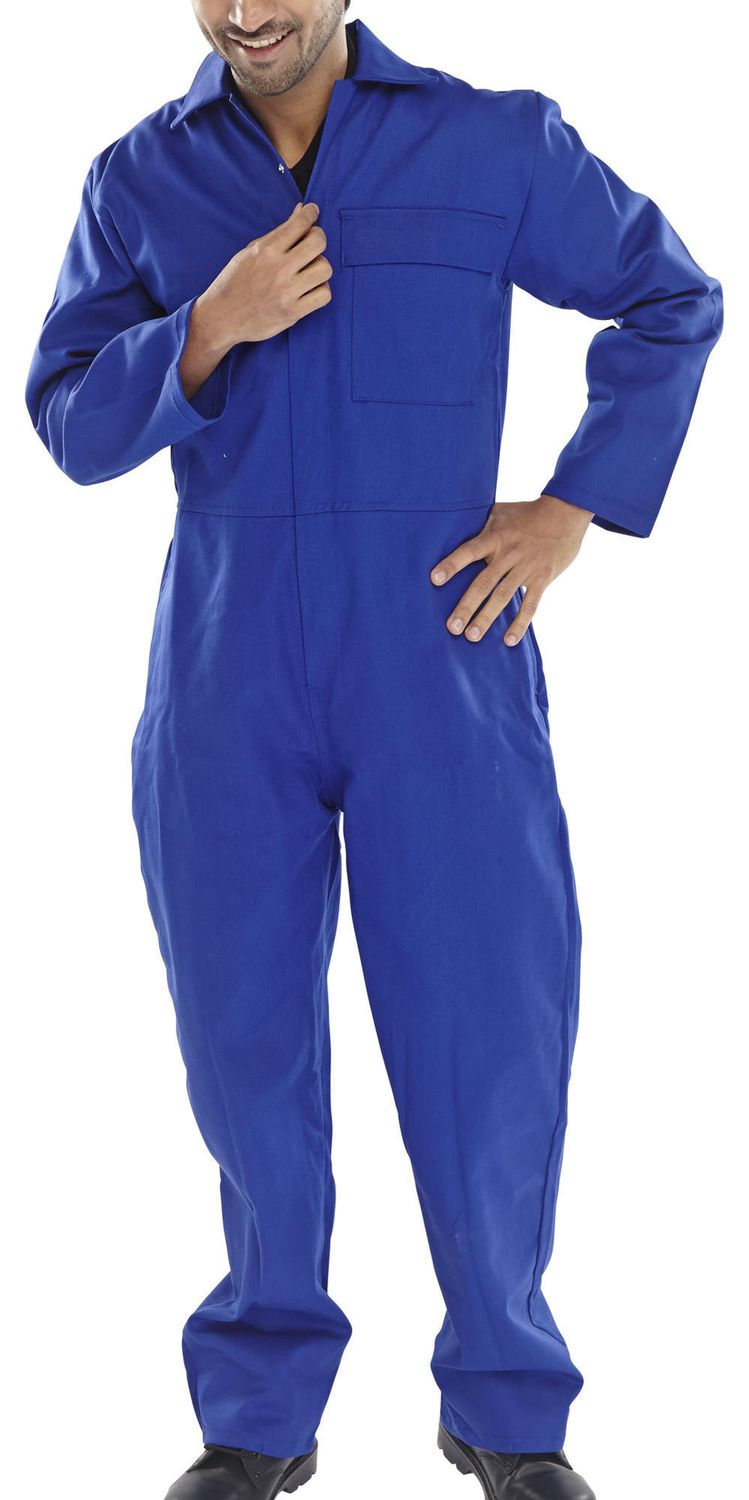 Fire Retardant Boilersuit (Royal Blue)