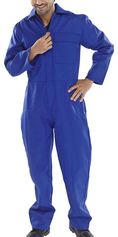 Fire Retardant Boilersuit (Royal Blue)
