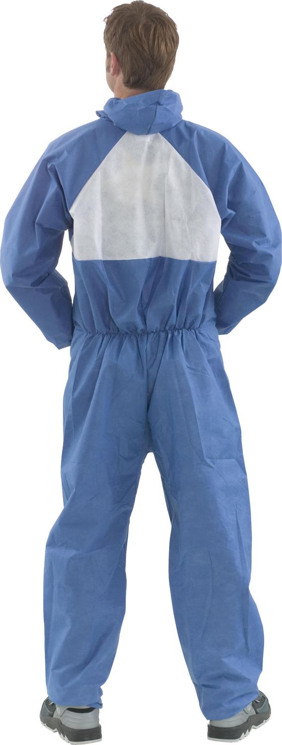 3M 4530 Flame Spread Retardant SR Disposable Coverall (Blue/White)
