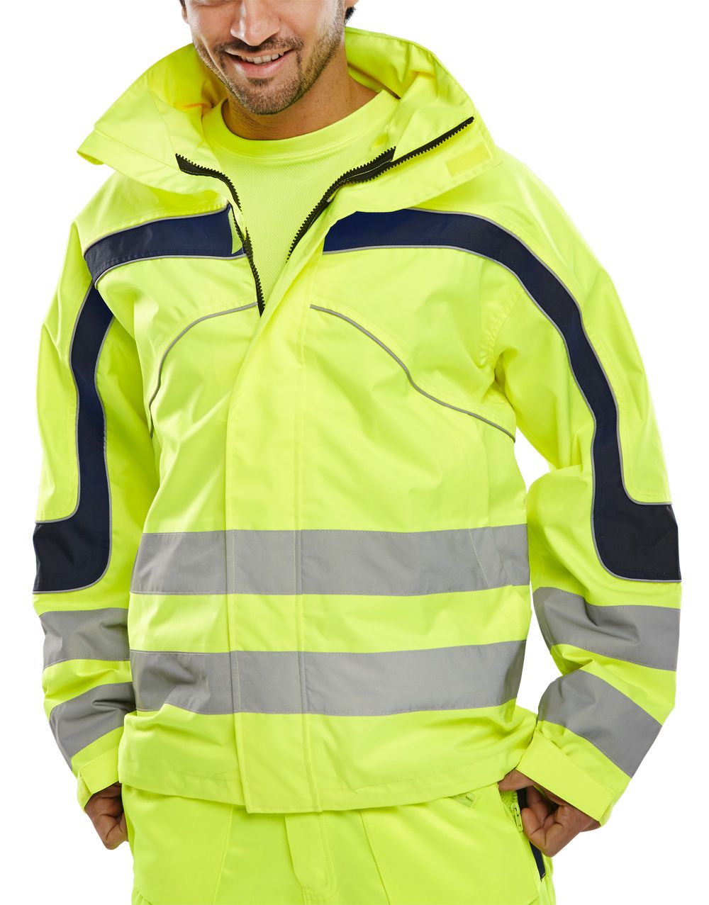 Eton Hi-Vis Breathable Jacket (Saturn Yellow)
