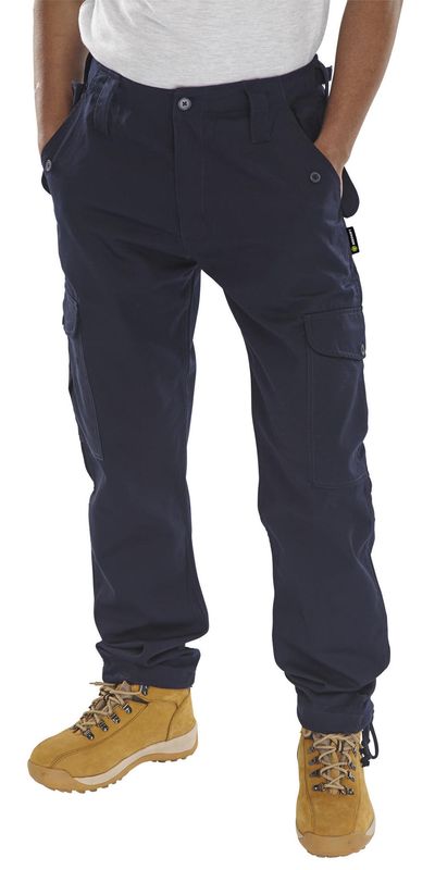Combat Trousers (Navy Blue)