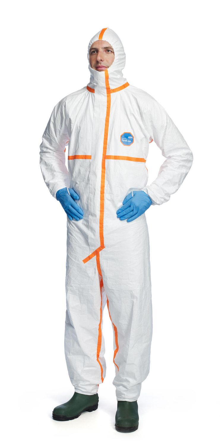 Hooded Coverall (White)
