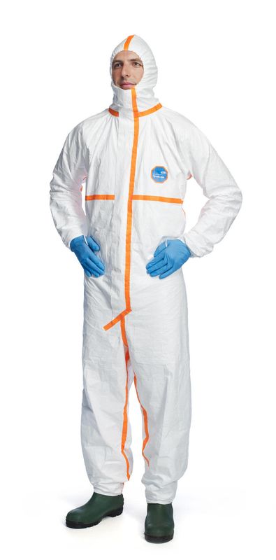 Hooded Coverall (White)