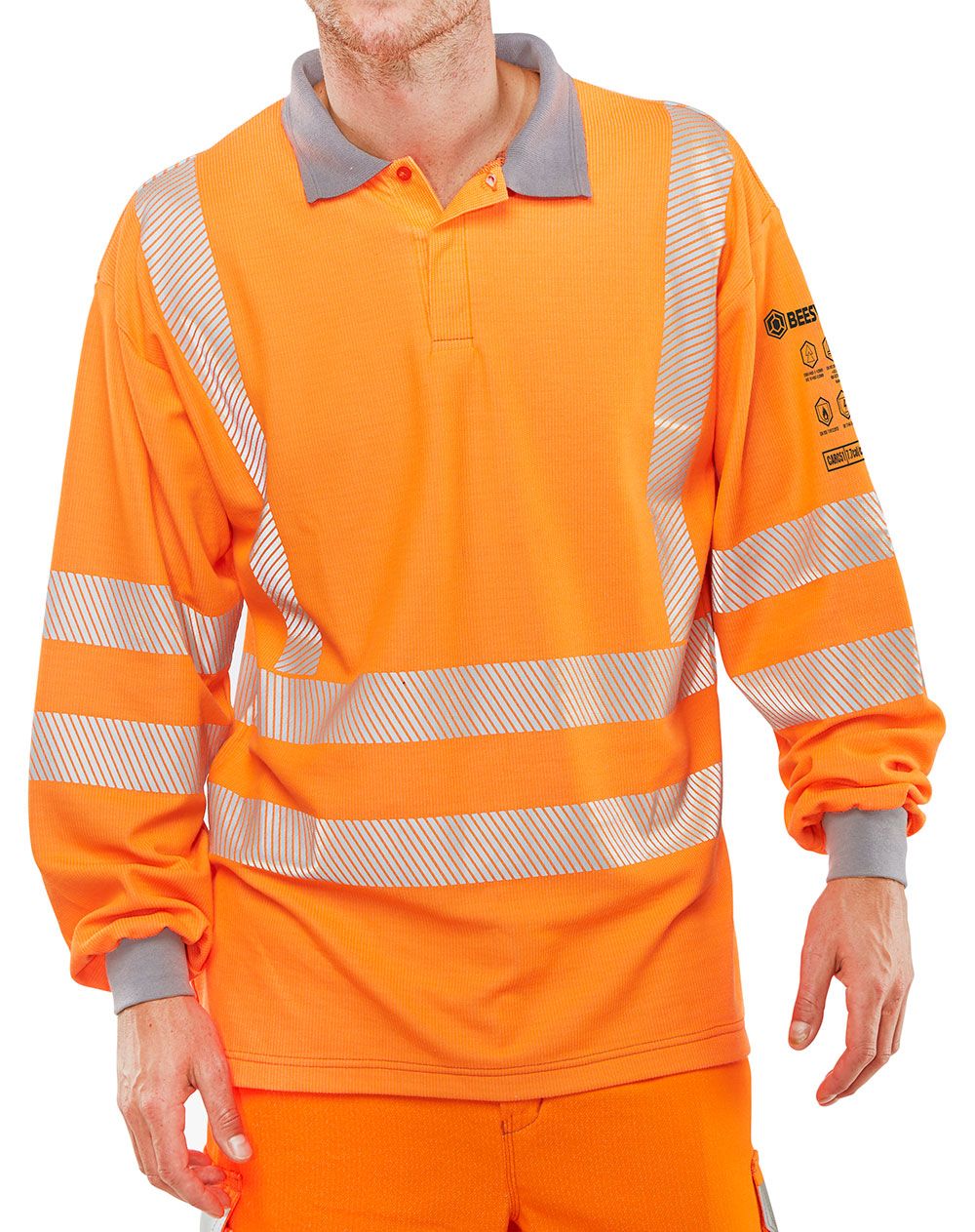 Arc Compliant Rail Spec Polo Shirt (Orange)