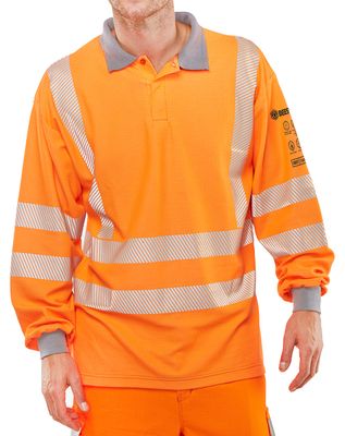 Arc Compliant Rail Spec Polo Shirt (Orange)