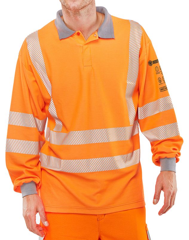 Arc Compliant Rail Spec Polo Shirt (Orange)